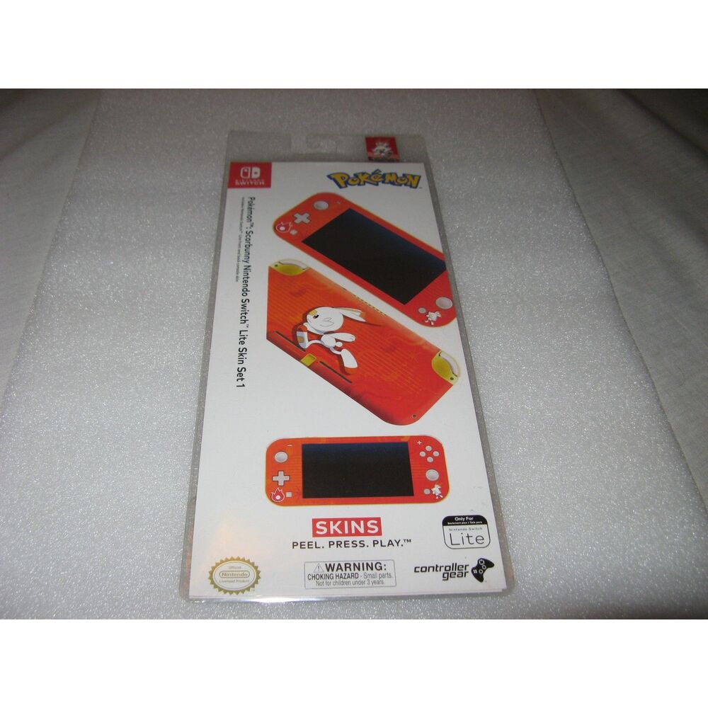 Pokemon SOBBLE Nintendo Switch Lite Skin Set 1 Red Brand NEW